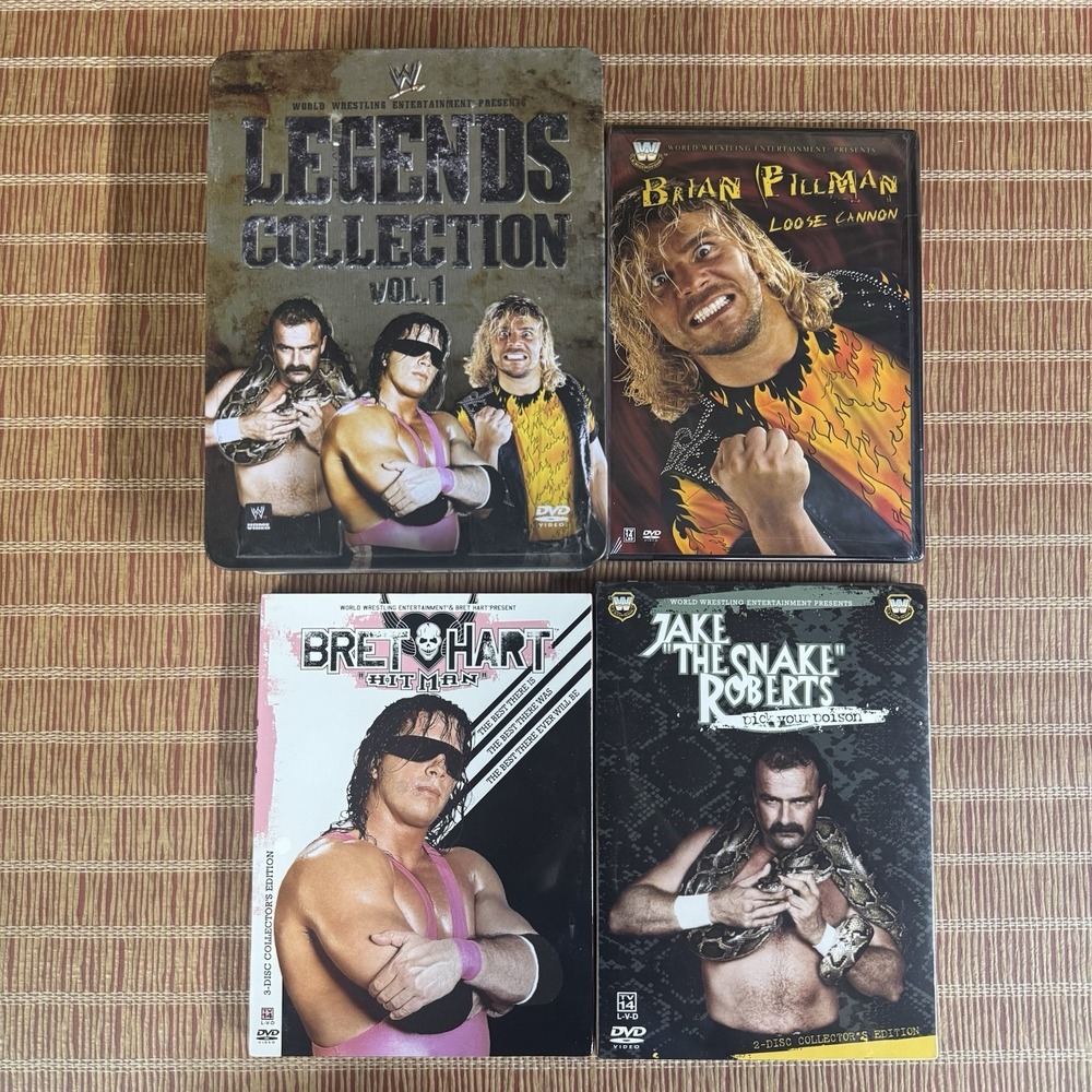 WWE Legends Collection Vol. 1 7 DVD Box Set BRAND NEW/SEALED